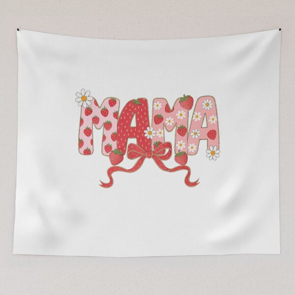 Item preview, Strawberry Mama – Cute Strawberry & Daisy Mom designed and sold by roartusa.