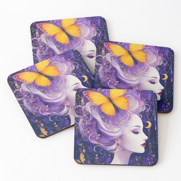 Item preview, Euphoria or The Reverie of the Butterfly Woman designed and sold by FriskyLemur.