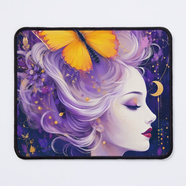 Item preview, Euphoria or The Reverie of the Butterfly Woman designed and sold by FriskyLemur.