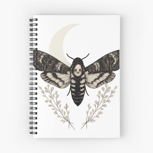 Item preview, Gothic Moon Moth Graphic Tee designed and sold by MOCH- ART.