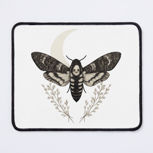 Item preview, Gothic Moon Moth Graphic Tee designed and sold by MOCH- ART.