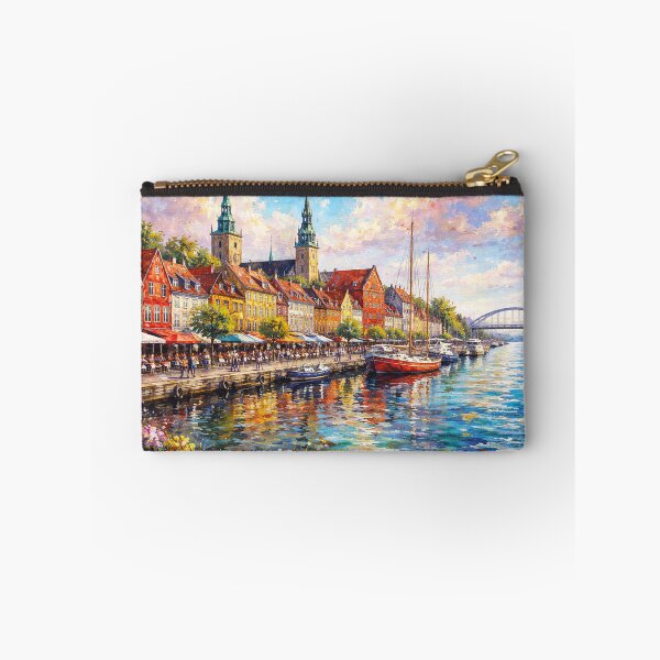 Item preview, A painting of Aalborg, Denmark – A Beautiful City in Europe. designed and sold by GalleryKauffeld.