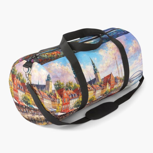 Item preview, A painting of Aalborg, Denmark – A Beautiful City in Europe. designed and sold by GalleryKauffeld.