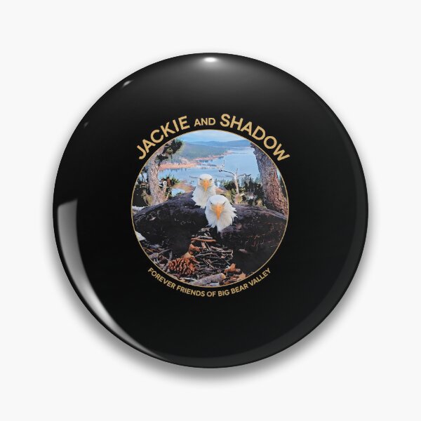 Item preview, Jackie and Shadow Forever Friends of Big Bear Valley Bald Eagles designed and sold by ostenlee.