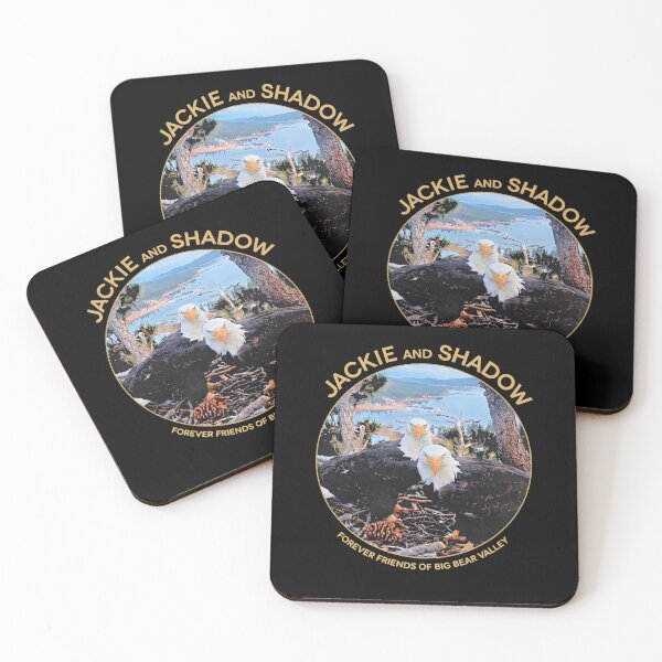 Item preview, Jackie and Shadow Forever Friends of Big Bear Valley Bald Eagles designed and sold by ostenlee.