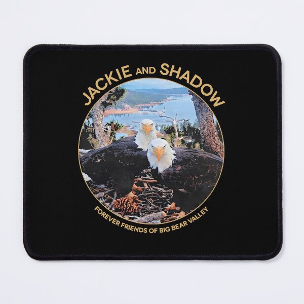 Item preview, Jackie and Shadow Forever Friends of Big Bear Valley Bald Eagles designed and sold by ostenlee.