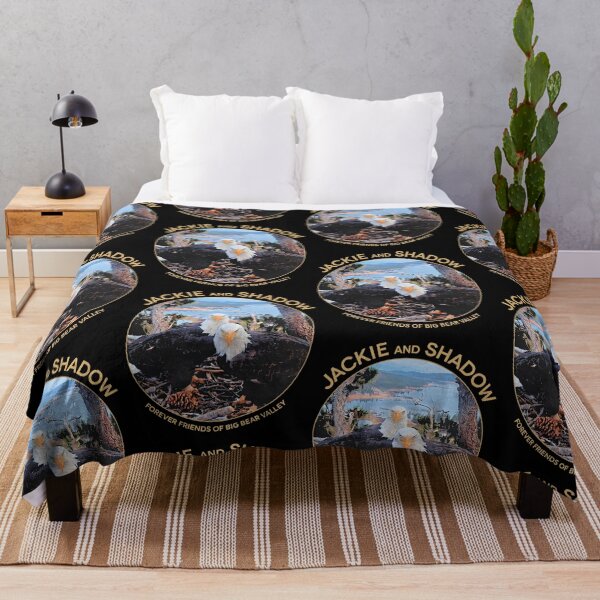 Item preview, Jackie and Shadow Forever Friends of Big Bear Valley Bald Eagles designed and sold by ostenlee.