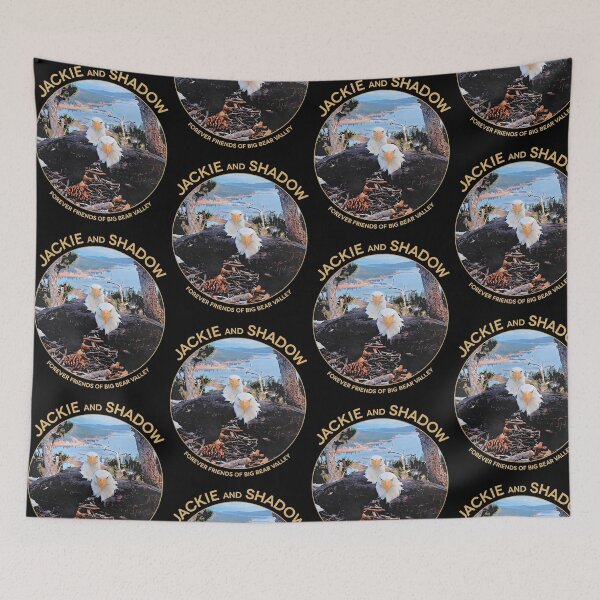 Item preview, Jackie and Shadow Forever Friends of Big Bear Valley Bald Eagles designed and sold by ostenlee.