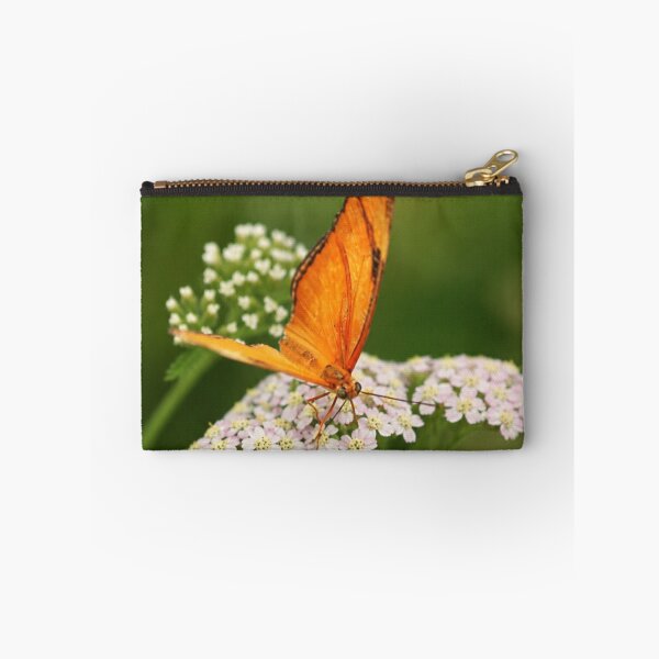 Item preview, Orange Julia Butterfly on Blushing Yarrow designed and sold by Kimberly Palmer.