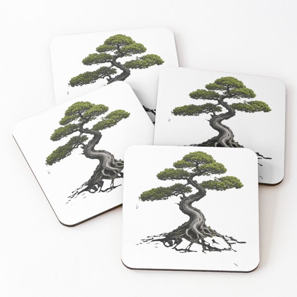 Item preview, Urban Bonsai | Modern Japanese Botanical Graphic T-Shirt designed and sold by rushaib.
