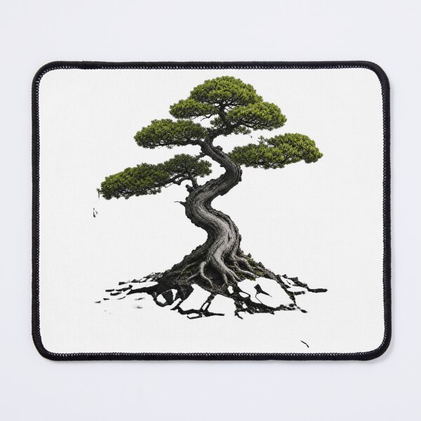 Item preview, Urban Bonsai | Modern Japanese Botanical Graphic T-Shirt designed and sold by rushaib.