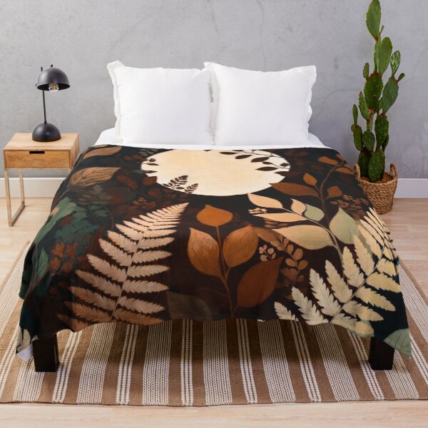 Item preview, Golden Hour Moonlight Botanical designed and sold by WeaveSphere.