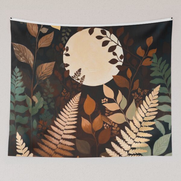 Item preview, Golden Hour Moonlight Botanical  designed and sold by WeaveSphere.