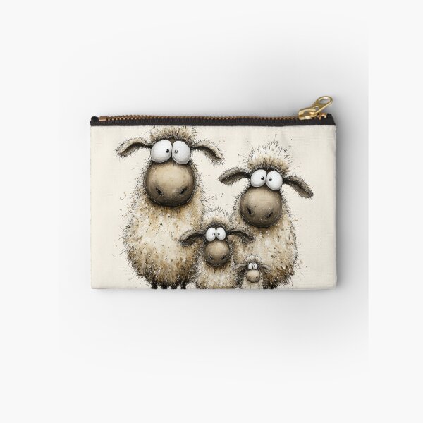 Item preview, Gorgeous Sheep ' The Snowball Family ’ BY SHiRLeY MacARTHuR designed and sold by Shirley MacArthur Art.