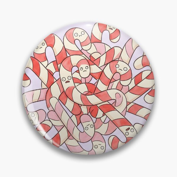Item preview, Cute Candy Canes Kawaii Peppermint Holiday Sweets designed and sold by DuckOddity.