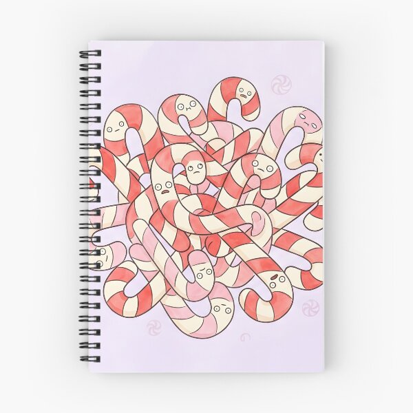 Item preview, Cute Candy Canes Kawaii Peppermint Holiday Sweets designed and sold by DuckOddity.