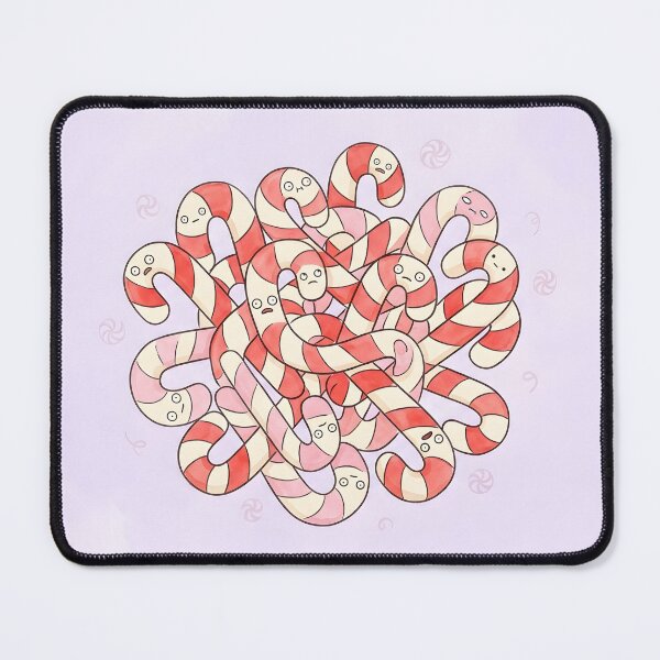 Item preview, Cute Candy Canes Kawaii Peppermint Holiday Sweets designed and sold by DuckOddity.