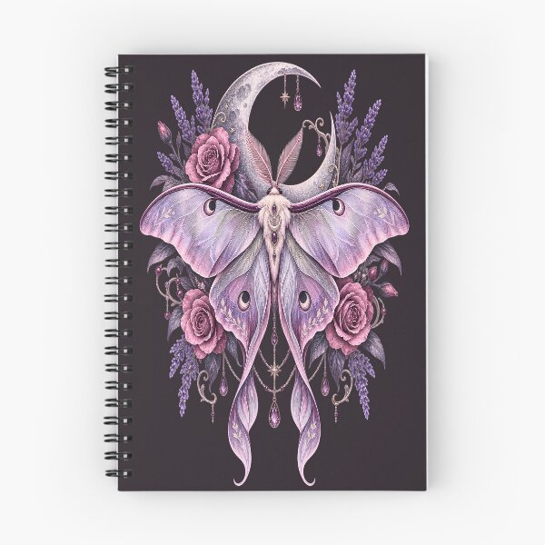 Item preview, Luna Moth Celestial Moon Garden designed and sold by SasmitaStudioCo.