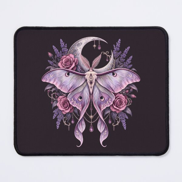 Item preview, Luna Moth Celestial Moon Garden designed and sold by SasmitaStudioCo.