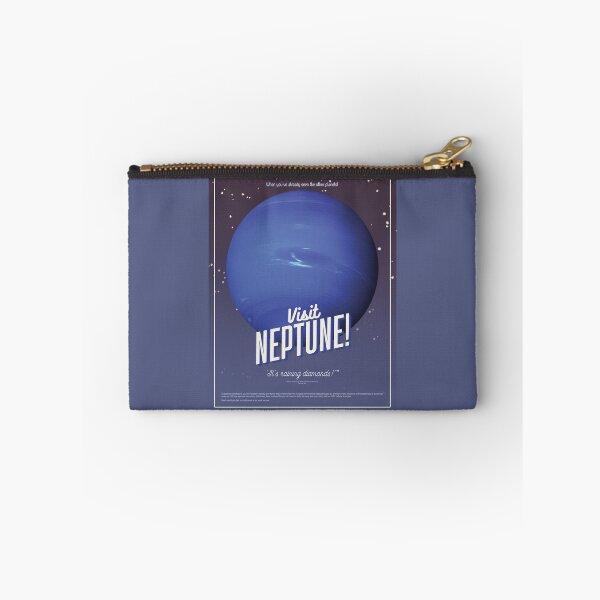 Item preview, 'Visit Neptune!' - Retro Space Poster designed and sold by InanimateArt.