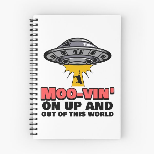 Item preview, Moo-vin UFO Abduction   designed and sold by chatzous.