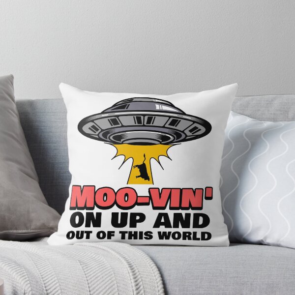 Item preview, Moo-vin UFO Abduction   designed and sold by chatzous.