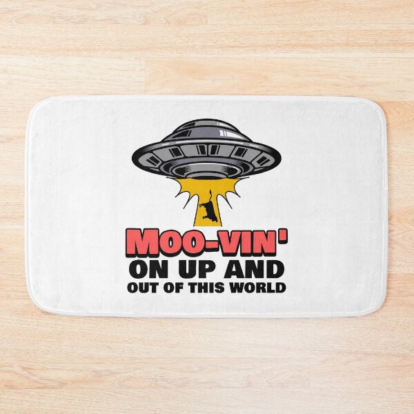 Item preview, Moo-vin UFO Abduction   designed and sold by chatzous.