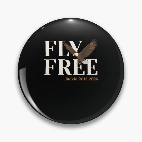 Item preview, Fly Free Jackie 2012 2026 Bald Eagle Memorial Tribute designed and sold by ostenlee.