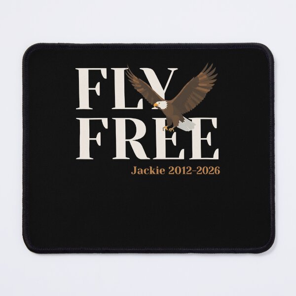 Item preview, Fly Free Jackie 2012 2026 Bald Eagle Memorial Tribute designed and sold by ostenlee.