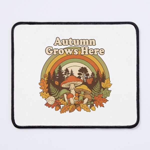 Item preview, Autumn Grows Here Woodland Nature Illustration designed and sold by SHOP-Corner.