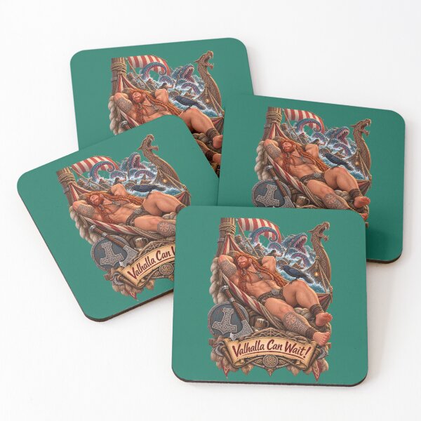 Item preview, The Viking — “Valhalla Can Wait.” designed and sold by The Wayward Heroes Guild.