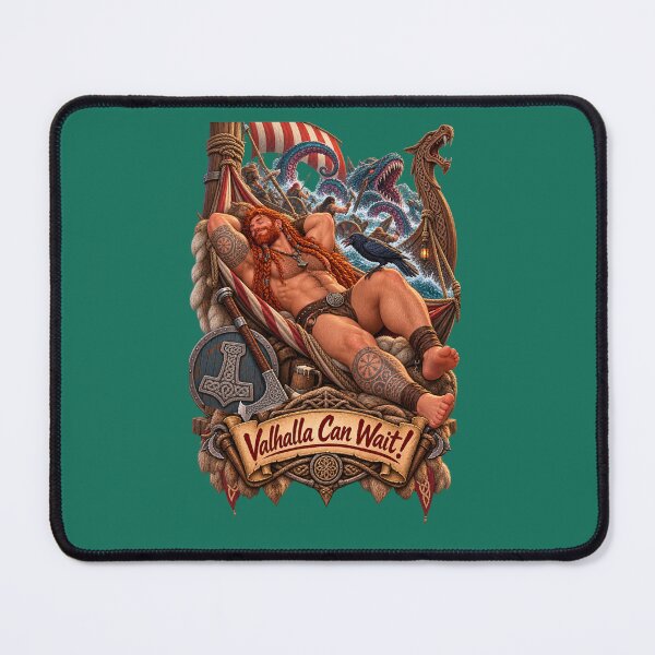 Item preview, The Viking — “Valhalla Can Wait.” designed and sold by bareblade.