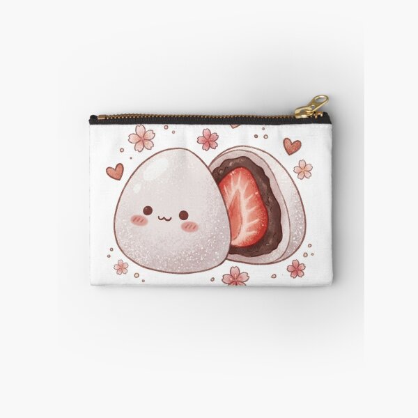 Item preview, Sweet Strawberry Daifuku Mochi - Kawaii Japanese Treat Sticker designed and sold by 0Zetgest.