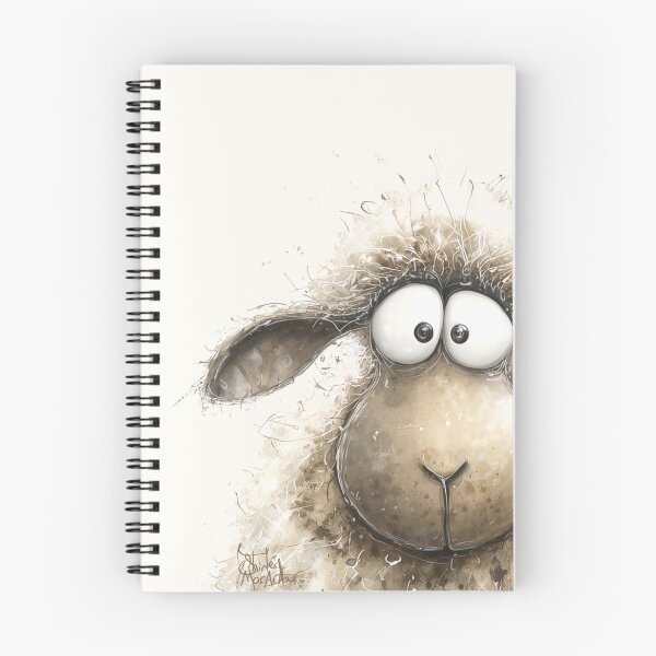 Item preview, Gorgeous Sheep ' Nosey Boo’ BY SHiRLeY MacARTHuR designed and sold by Shirley MacArthur Art.