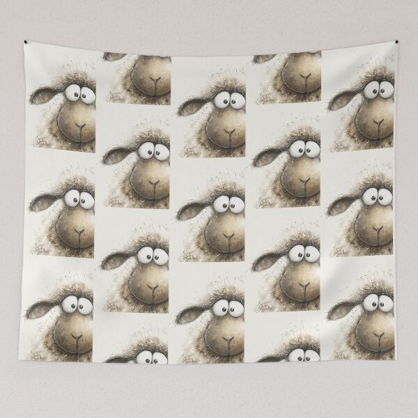 Item preview, Gorgeous Sheep ' Nosey Boo’ BY SHiRLeY MacARTHuR designed and sold by Shirley MacArthur Art.