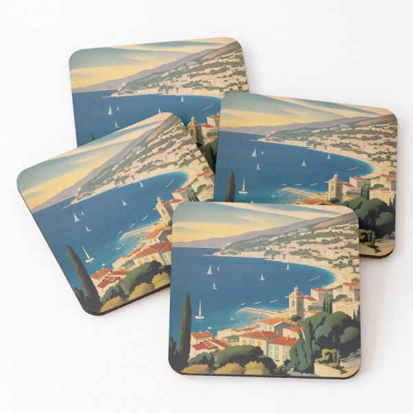Item preview, Travel Poster - La Côte d'Azur designed and sold by Skyeleigh and Spideough.
