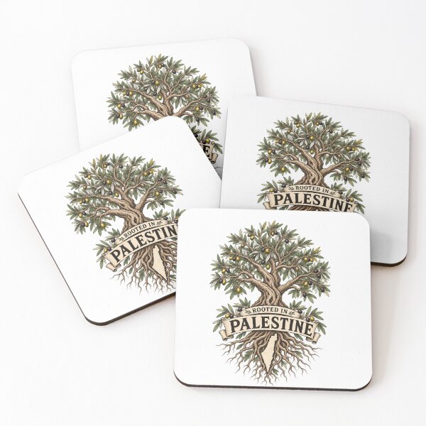 Item preview, Roots of Palestine Olive Tree designed and sold by Doodle Souq.