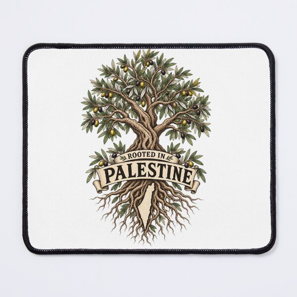 Item preview, Roots of Palestine Olive Tree designed and sold by Doodle Souq.