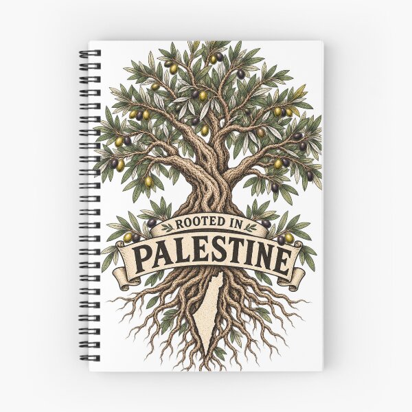 Item preview, Roots of Palestine Olive Tree designed and sold by Doodle Souq.