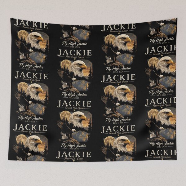 Item preview, Fly High Jackie Forever the Queen Eagle Memorial 2012 2026 designed and sold by ostenlee.
