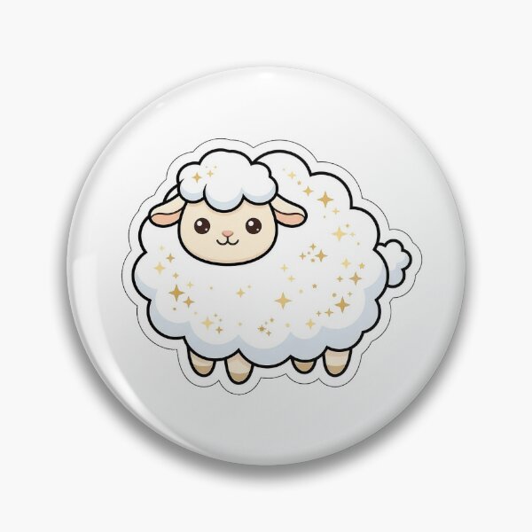 Item preview, Fluffy Dream Cloud Sheep - Sleepy Celestial Animal Sticker designed and sold by SimpleP.