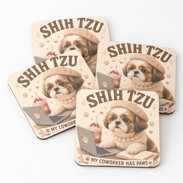 Item preview, Shih Tzu – My Coworker Has Paws | Cute Work From Home Dog designed and sold by PawsAndPallette .