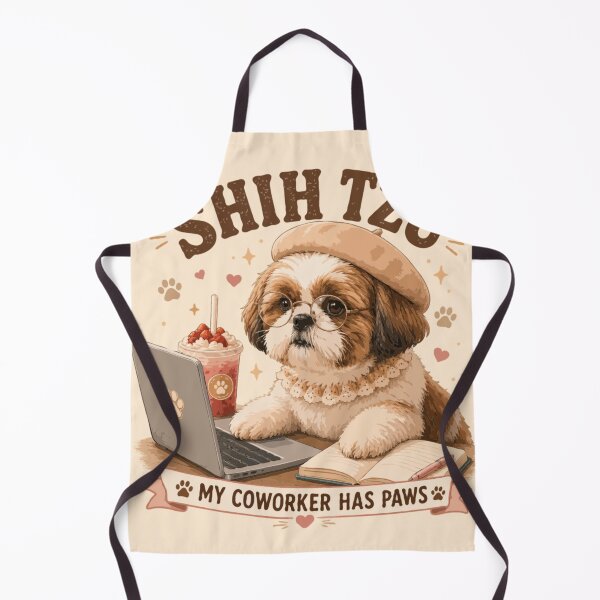 Item preview, Shih Tzu – My Coworker Has Paws | Cute Work From Home Dog designed and sold by PawsAndPallette .