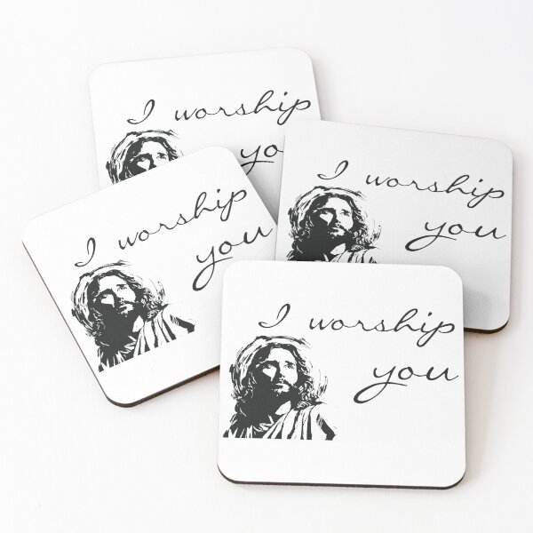 Item preview, I worship you Jesus Christ God Lord  designed and sold by DegraDesign.