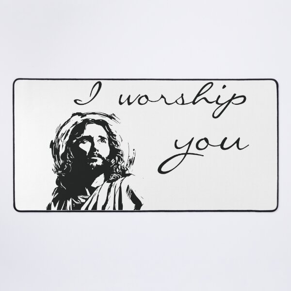Item preview, I worship you Jesus Christ God Lord  designed and sold by DegraDesign.