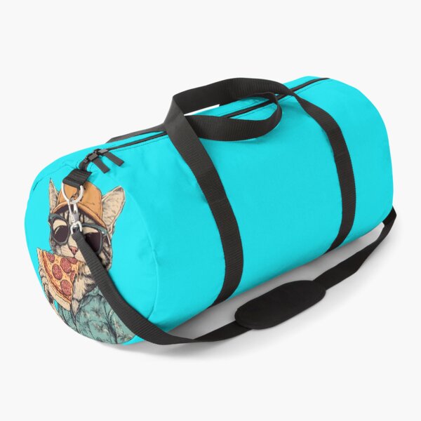 Item preview, Cool Cat Eating Pepperoni Pizza designed and sold by Structure-Blue.