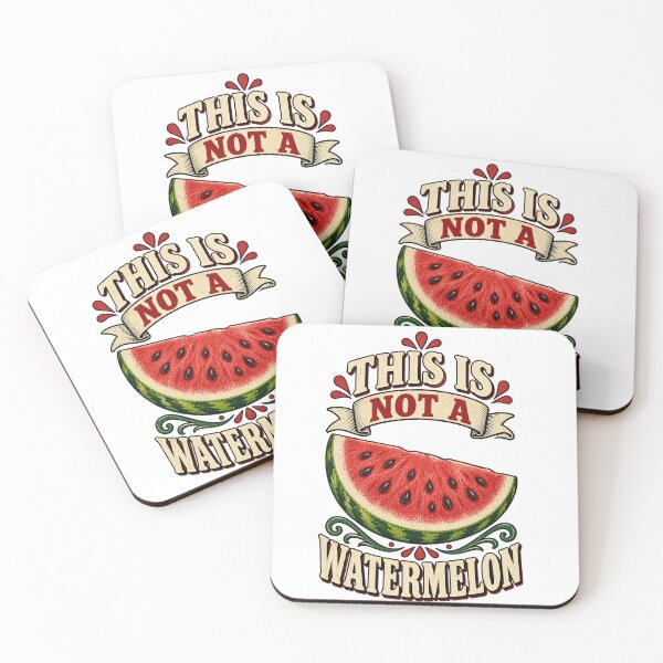 Item preview, This Is Not A Watermelon Palestine designed and sold by Doodle Souq.