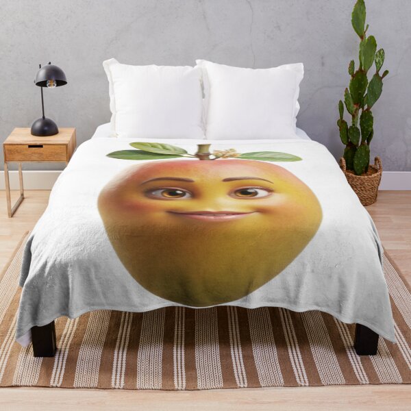 Item preview, Cute Happy Mango 3D Character Tee designed and sold by TripleVertex-1.