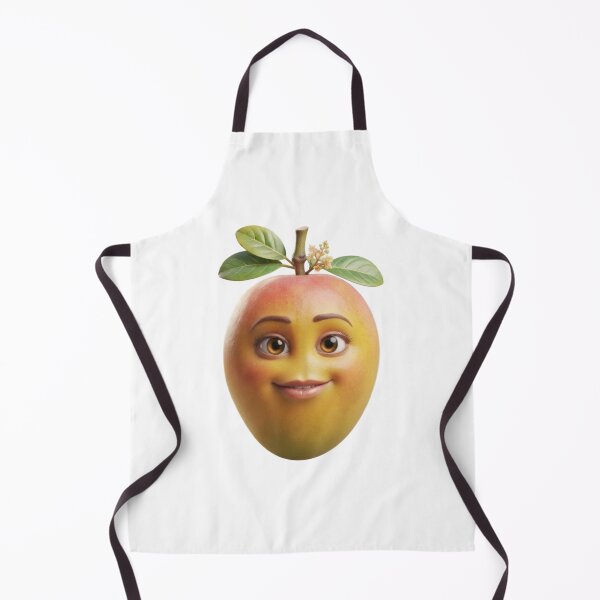 Item preview, Cute Happy Mango 3D Character Tee designed and sold by TripleVertex-1.