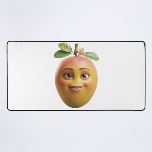 Item preview, Cute Happy Mango 3D Character Tee designed and sold by TripleVertex-1.